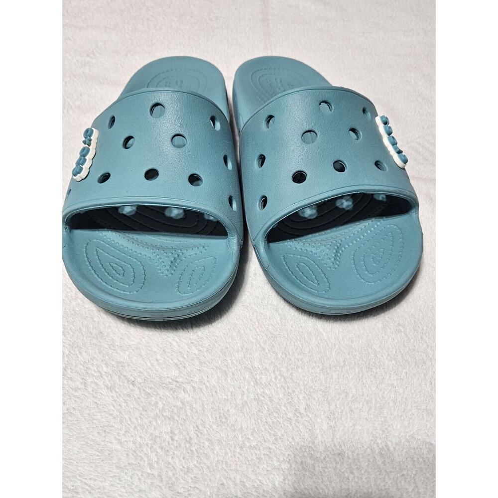 Crocs Classic iconic Comfort Slide Foam Cushion Footbed Size Women 11 Men 9 - Picture 2 of 7